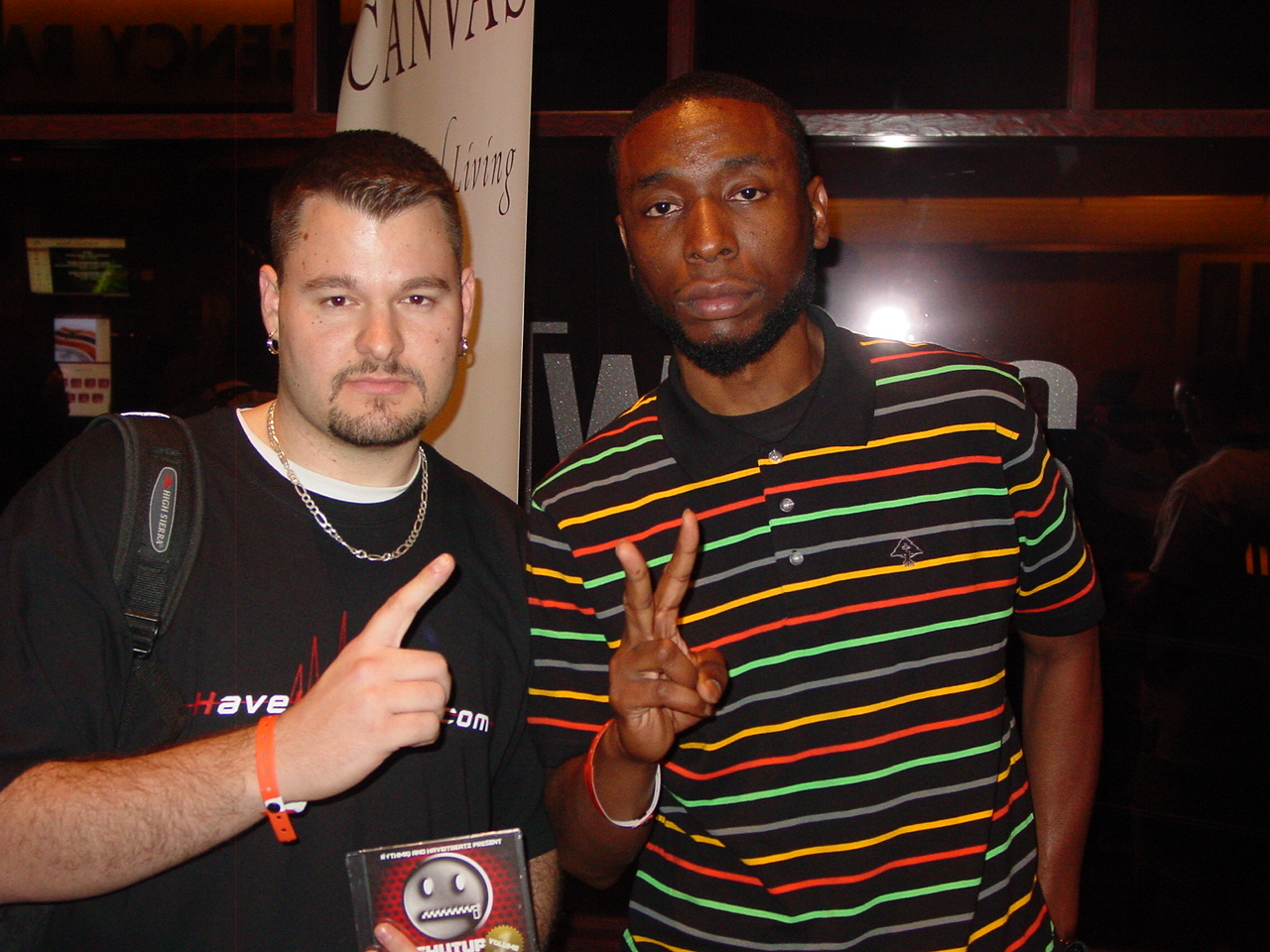 With producer 9th Wonder